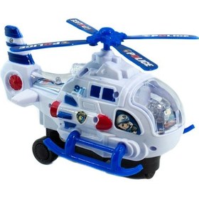 Resim Oyuncak Polis Helikopteri Işıklı Sesli 