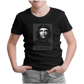 Resim Lord Tshirt Che Guevara - The Black Portrait Siyah Çocuk Tshirt 001 