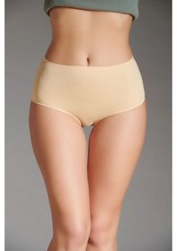 Resim Eros Kadın Lazer Kesim Silikonlu Bato Slip Ten 001 
