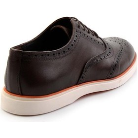 Resim Bambi Kahve Leather Erkek Oxford Ayakkabı E01054182741 Kahve 