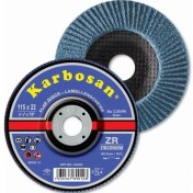 Resim Karbosan Flap Zirkonyum 115X22 Mm 80 Kum 