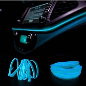 Resim Fiat 500C Ice Blue 2 Metre Neon Ip Torpido Fitili Oto Şerit Led Diğer