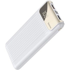 Resim Baseus Thin Qc3.0a 10000 Mah Hızlı Şarj Power Bank Beyaz BEYAZ 
