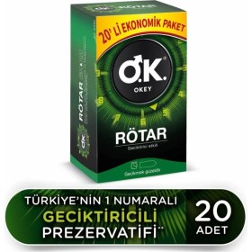 Resim Okey Rötar Li Ekonomik 20'li Prezervatif 