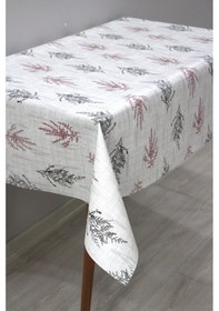 Resim Astarlı Silinebilir Pvc Muşamba Masa Örtüsü 146-a-gri 