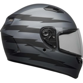 Resim Bell Ps Qualifier Z-Ray Mat Gray-Black Full Face Motosiklet Kaski 
