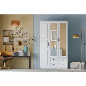 Resim Sunroyal Concept Bahar 3 Kapak 2 Çekmece Gardırop 