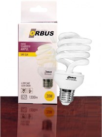 Resim ORBUS Ampul 20 Watt Enerji Tasarruflu Ampul E27 Duy Sarı 