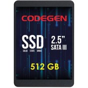 Resim CODEGEN 512gb Cdg-512gb-ssd25 560- 500mb/s Ssd Sata-3 Disk 