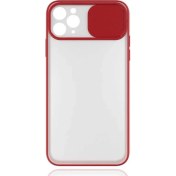 Resim Mobaxaksesuar Apple iPhone 11 Pro Kılıf Kamera Kapatmalı Lensi Case 