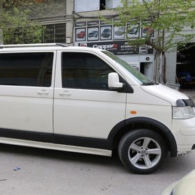 Resim Volkswagen Transporter T5 Kısa Şasi 2009 - 2014 Çamurluk Kapı Dodikleri Set 11 Parça Çift Sürgü 
