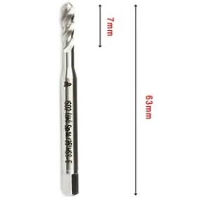 Resim Makina Takım Mte M4x0,7 Normal Vidalı Helis Kanallı Makina Kılavuzu Hss - E Dın 371/C 