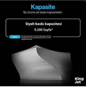 Resim Kingjet Canon Uyumlu Crg-052h Yüksek Kapasiteli Çipli Uyumlu Toneri I-sensys Mf426 Uyumlu 