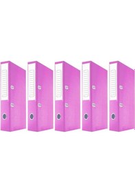 Resim Ofisinn Klasör Geniş Pembe 5 Adet Sarı 