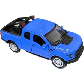 Resim Asya Oyuncak Çek Bırak Metal Araba Pilli FY6108-12D-MAVI 