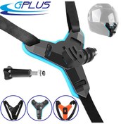Resim Gopro Hero 8 Hero 9 Motorcu Kask Çene Bağlantı Jaw Mount Gp523 Turuncu 