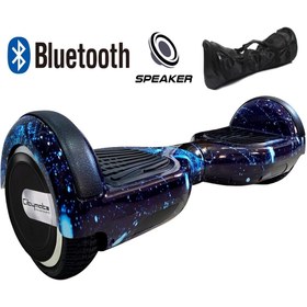 Resim Citymate Smart Balance Elektrikli Kaykay Hoverboard Çanta Hediyeli Bluetooth Hoparlörlü Desenli 