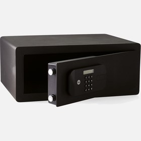 Resim Yale Yüksek Güvenlikli Siyah 48x35x20 cm Elektronik Laptop Para Kasası 