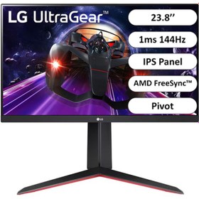 Resim Ultragear 24gn65r-b 23.8'' 1ms 144 Hz Amd Freesync™ Ips Fhd Gaming Monitör LG