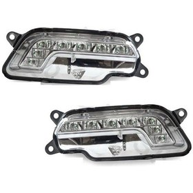 Resim Mercedes - Gündüz Sis Farı Led Sağ L Tipi - Amg W212 2009- - 2128200856 49628607 
