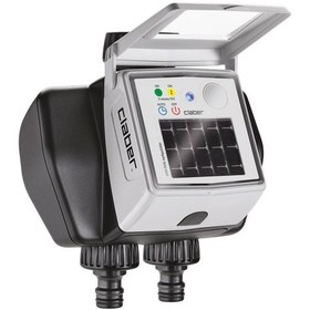 Resim Claber 8498 Dual Myaquasolar, 2 Çıkışlı Otomatik Tımer-sulama Zamanlayıcısı 