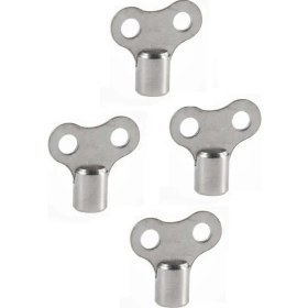 Resim Safa Radyatör Petek Havlupan Hava Alma Purjör Anahtarı 4 Adet 