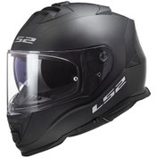 Resim Ls2 Storm Mat Kask Siyah 