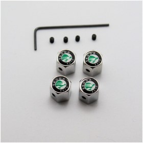 Resim Ripido Skoda Sibop Kapağı Alyanlı Model Gümüş Renk Çalınmaya Karşı Güvenli 