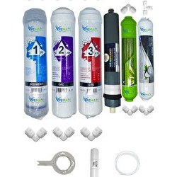 Resim Pemax Water Solutions Kapalı Kasa Su Arıtma Cihazlarına STD 6'lı Platinium Mebran Alkali+Gümüş İyonlu Tatlandırıcı 