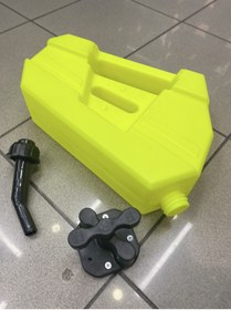 Resim MOTO PARLA Atv Utv Benzin Bidonu 5 Litre 1 Adet Yeşil 