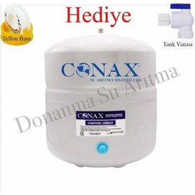 Resim Conax 8 Lt (2.2 Golon) Çelik Su Arıtma Cihazı Tankı 478112305 