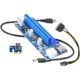 Resim MinerKing Riser Versiyon 009S Bitcoin-Etherium Ekran Kartı Uzatma Aparatı 