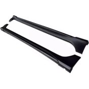 Resim Hasakman Honda Civic Fc5 Turbo Marşpiyel Seti Mat Siyah Plastik 2016 2017 2018 2019 2020 2021 