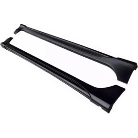 Resim Hasakman Honda Civic Fc5 Turbo Marşpiyel Seti Mat Siyah Plastik 2016 2017 2018 2019 2020 2021 