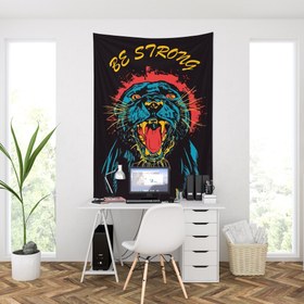 Resim Be Strong Duvar Örtüsü - 60 cm x 90 cm 