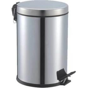 Resim Bej 3 Lt Çöp Kovası, Şık ve Pratik Ev ve Ofis Kullanımı Için Ideal Seçenek 