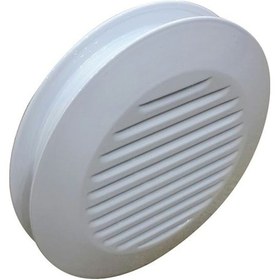 Resim Metal Doğalgaz Menfezi Beyaz 