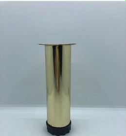 Resim Metal,15 Cm Gold Kaplama ,dolap,koltuk,baza Mobilya Ayağı 4 Adt 