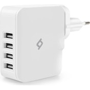 Resim Ttec Quattro 4 USB li Şarj Cihazı Beyaz 2SC02B 