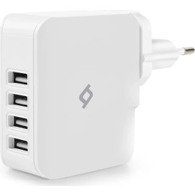 Resim Ttec Quattro 4 USB li Şarj Cihazı Beyaz 2SC02B 