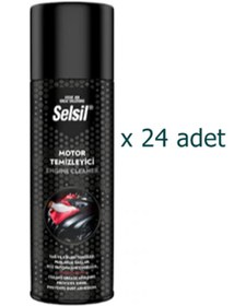 Resim Selsil Motor Temizleme Spreyi 24 Adet 500 Ml Koli 