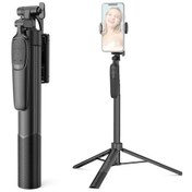 Resim Lemestar A65 Uzatılabilir 160cm Profesyonel Selfie Çubuğu Ve Tripod - Bluetooth Kumandalı Vlog Canlı Yayın İçin 