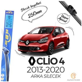 Resim RBW Renault Clio 4 2012 - 2020 Arka Sileceği 