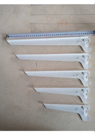 Resim Dirilyapımarket Beyaz Raf Desteği 25 Cm 4 Adet 