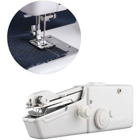 Resim Mini El Tipi Dikiş Makinesi Taşınabilir Pratik Acil Dikiş Çözümü 