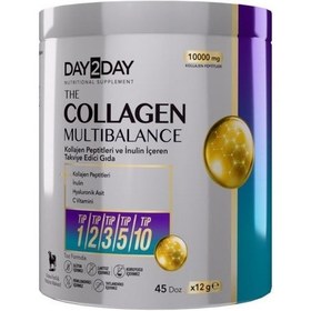 Resim Day2day The Collagen Multibalance Tip 1-2-3-5-10 Kolajen Toz Form 540 Gr 850071952971 