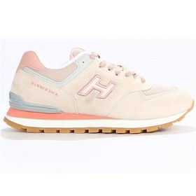 Resim Hammer Jack Chile Hakiki Deri Lotus Coral Kadın Spor Ayakkabı-Çok Renkli 