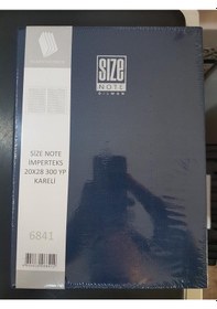 Resim Dilman Size Note İmperteks 20X28 300Yp Kareli Lacivert 