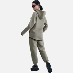 Resim Nike Sportswear Tech Fleece Mid-Rise SS25 Kadın Pantolon 