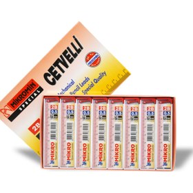 Resim Mikro 0.5 Cetvelli Min Uç 75 mm 2B (12 Adet) 